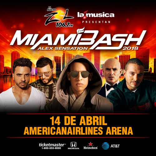 LAMUSICA APP, EL NUEVO ZOL 106.7FM ANNOUNCES “ALEX SENSATION MIAMIBASH